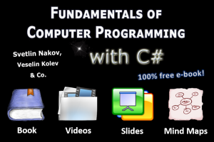 Intro C# Book by Nakov - free programming book, videos and slides